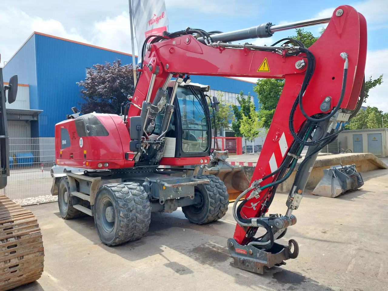 2018 Liebherr A 914 Litronic - Excavadora de ruedas: foto 2 2018 Liebherr A 914 Litronic - Excavadora de ruedas: foto 2