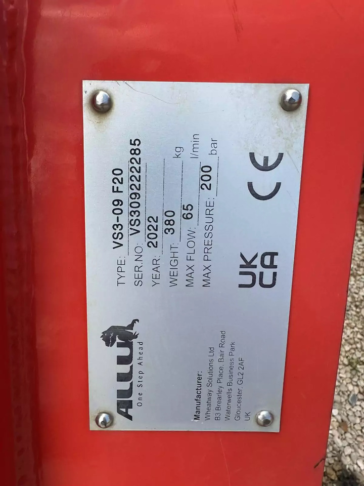 2022 Allu VS 3-09 - Cazo para Maquinaria de construcción: foto 3 2022 Allu VS 3-09 - Cazo para Maquinaria de construcción: foto 3