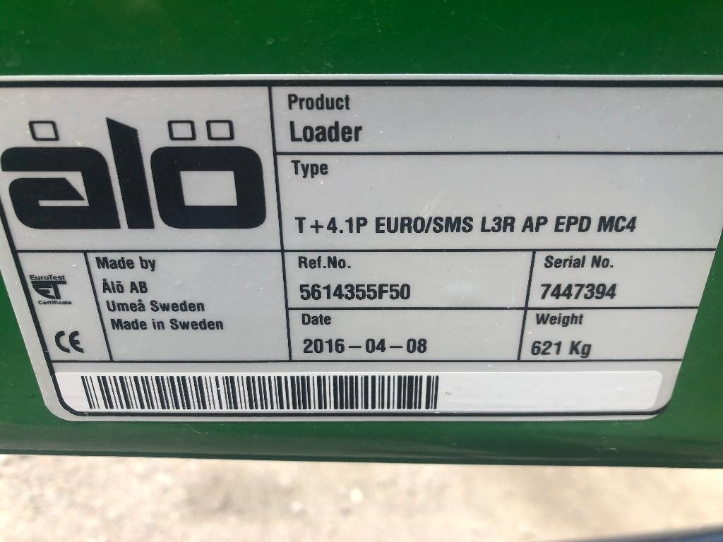 Reservdelar till Trima / Ålö +4.1P lastare - Cargador frontal para tractor: foto 4 Reservdelar till Trima / Ålö +4.1P lastare - Cargador frontal para tractor: foto 4