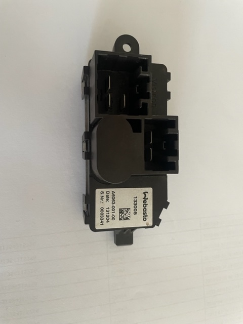 7059704M1 Regulator prędkości obrotów dmuchawy Webasto 133005 - Calefacción/ Ventilación para Maquinaria agrícola: foto 1 7059704M1 Regulator prędkości obrotów dmuchawy Webasto 133005 - Calefacción/ Ventilación para Maquinaria agrícola: foto 1