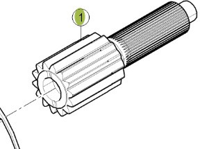 CLAAS Arion 610 660 Koło Zębate Wałek Tylnego Napędu CZĘŚCI 0011486000 00 1148 600 0 - Palier para Maquinaria agrícola: foto 1 CLAAS Arion 610 660 Koło Zębate Wałek Tylnego Napędu CZĘŚCI 0011486000 00 1148 600 0 - Palier para Maquinaria agrícola: foto 1