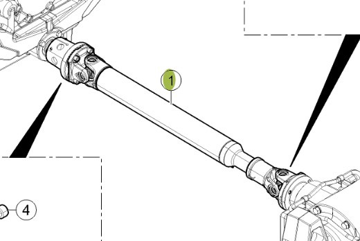 CLAAS Arion 610 660 Wałek Kardana Przegub Przeguby Wałek Łączący CZĘŚCI 0022339260 00 2233 926 0 - Palier para Maquinaria agrícola: foto 1 CLAAS Arion 610 660 Wałek Kardana Przegub Przeguby Wałek Łączący CZĘŚCI 0022339260 00 2233 926 0 - Palier para Maquinaria agrícola: foto 1