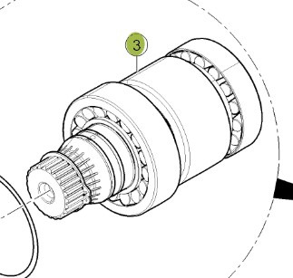 CLAAS Arion 610 660 Wałek Odbioru Napędu CZĘŚCI 0005888303 00 0588 830 3 - Transmisión para Maquinaria agrícola: foto 1 CLAAS Arion 610 660 Wałek Odbioru Napędu CZĘŚCI 0005888303 00 0588 830 3 - Transmisión para Maquinaria agrícola: foto 1