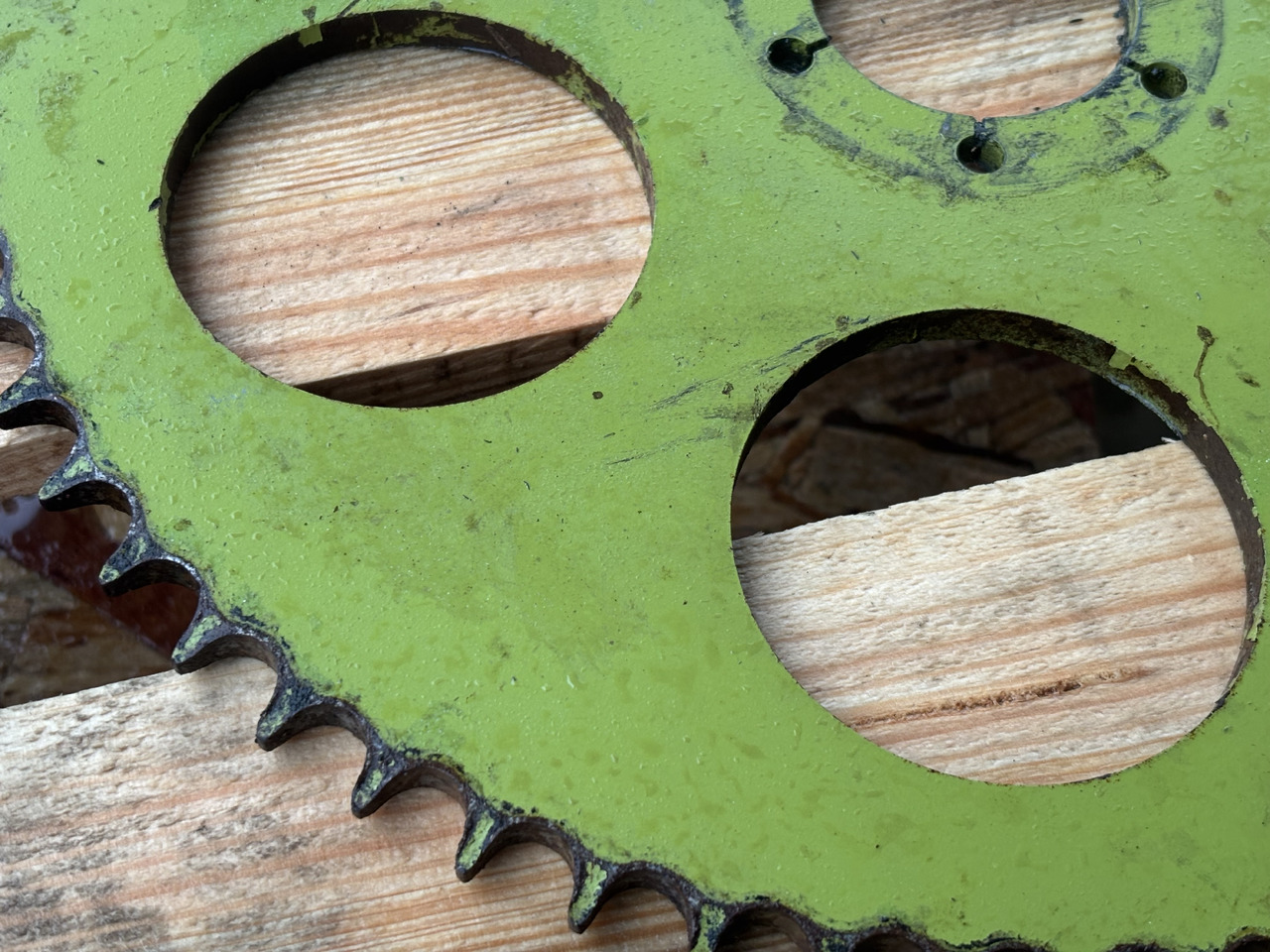 Claas Conspeed 8 75 FC Koło Zębate Ślimaka Wciągającego 0009953411 00 0995 341 1 - Caja de cambios y piezas para Maquinaria agrícola: foto 2 Claas Conspeed 8 75 FC Koło Zębate Ślimaka Wciągającego 0009953411 00 0995 341 1 - Caja de cambios y piezas para Maquinaria agrícola: foto 2