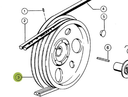 Claas Dominator 96 Koło Pasowe 0006030710 00 0603 071 0 - Correa para Maquinaria agrícola: foto 1 Claas Dominator 96 Koło Pasowe 0006030710 00 0603 071 0 - Correa para Maquinaria agrícola: foto 1