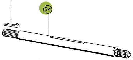 Claas Dominator 96 Wałek Pośredni 0006094361 00 0609 436 1 - Caja de cambios para Maquinaria agrícola: foto 1 Claas Dominator 96 Wałek Pośredni 0006094361 00 0609 436 1 - Caja de cambios para Maquinaria agrícola: foto 1