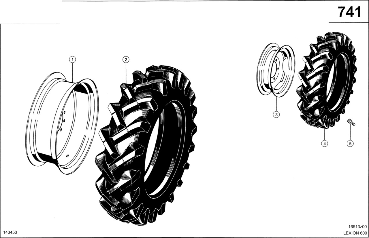 Claas Lexion 600 KOŁO TARCZOWE 0007843882 (Ogumienie) - Llanta para Cosechadora de granos: foto 1 Claas Lexion 600 KOŁO TARCZOWE 0007843882 (Ogumienie) - Llanta para Cosechadora de granos: foto 1