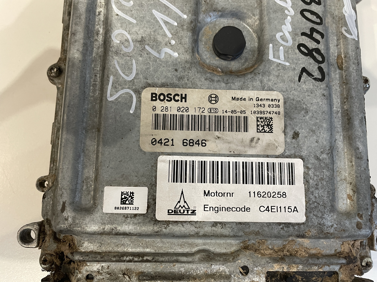 Claas Scorpion 7055 - sterownik moduł silnika ECU 0421020172 04216846 - Unidad de control para Maquinaria agrícola: foto 2 Claas Scorpion 7055 - sterownik moduł silnika ECU 0421020172 04216846 - Unidad de control para Maquinaria agrícola: foto 2