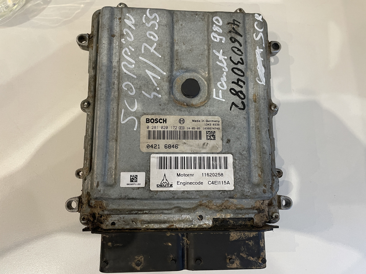 Claas Scorpion 7055 - sterownik moduł silnika ECU 0421020172 04216846 - Unidad de control para Maquinaria agrícola: foto 1 Claas Scorpion 7055 - sterownik moduł silnika ECU 0421020172 04216846 - Unidad de control para Maquinaria agrícola: foto 1