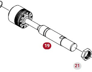 Fendt Vario 1038 1042 1046 1050 GEN 3 Wkładka Przegub Kulkowy Sworzeń F530300100090 - Suspensión para Maquinaria agrícola: foto 1 Fendt Vario 1038 1042 1046 1050 GEN 3 Wkładka Przegub Kulkowy Sworzeń F530300100090 - Suspensión para Maquinaria agrícola: foto 1