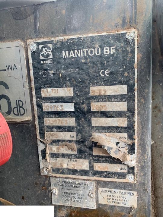 Manitou 731 - MOST TYŁ ~ CZĘŚCI - Eje posterior para Manipulador telescópico: foto 5 Manitou 731 - MOST TYŁ ~ CZĘŚCI - Eje posterior para Manipulador telescópico: foto 5