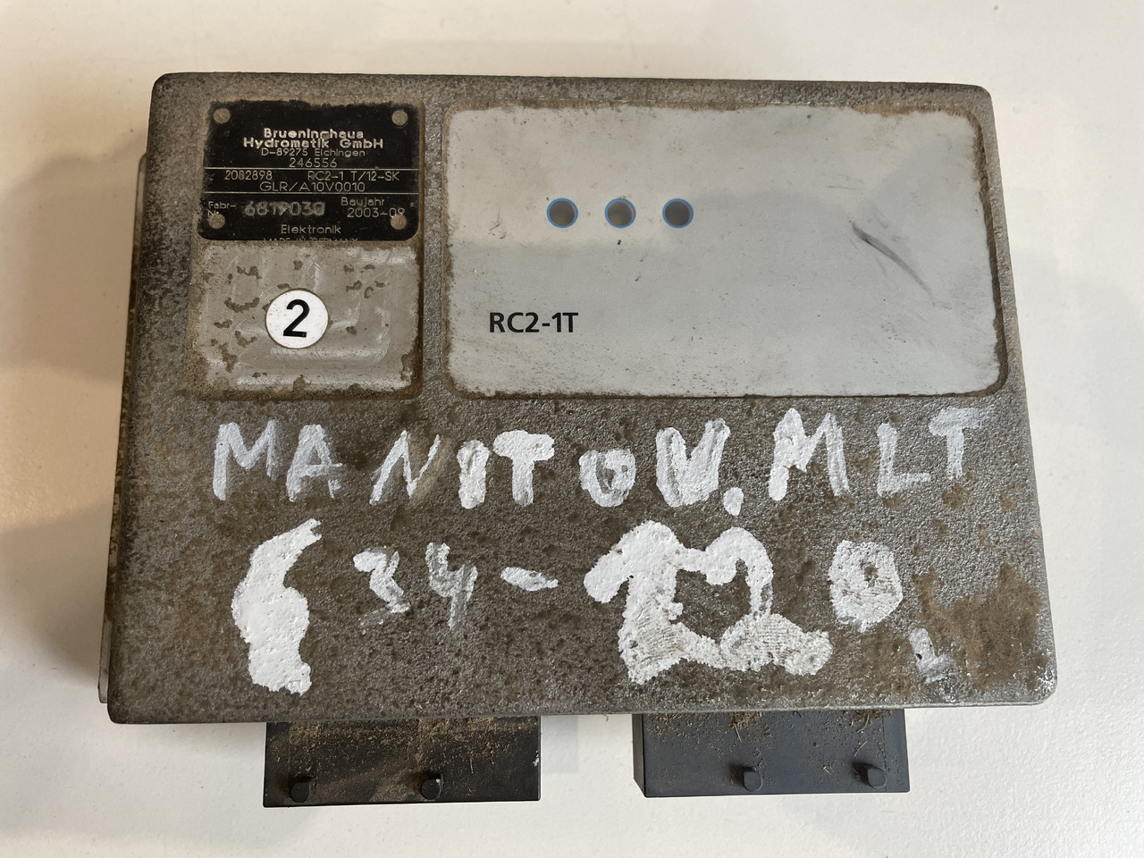 Manitou MLT 634 845 731 - sterownik moduł hydrauliki RC2-1T - Sistema eléctrico para Equipo de manutención: foto 1 Manitou MLT 634 845 731 - sterownik moduł hydrauliki RC2-1T - Sistema eléctrico para Equipo de manutención: foto 1
