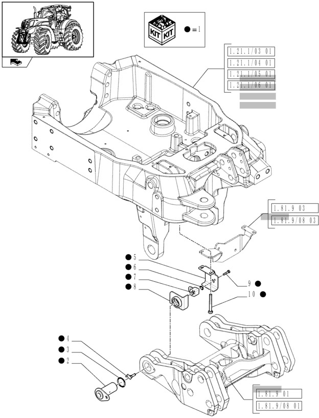 New Holland T6010 Czujnik 87731102 - Sensor para Maquinaria agrícola: foto 1 New Holland T6010 Czujnik 87731102 - Sensor para Maquinaria agrícola: foto 1