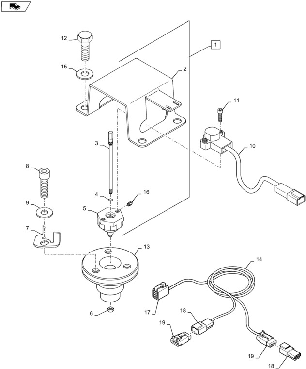 New Holland T6090 T6070 Czujnik 87524642 - Sensor para Maquinaria agrícola: foto 1 New Holland T6090 T6070 Czujnik 87524642 - Sensor para Maquinaria agrícola: foto 1