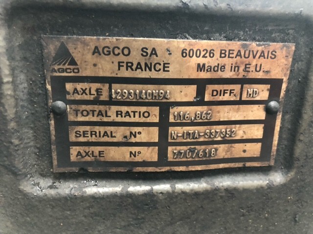 Oś 4293140M94 | Oś 770 /618 Massey Ferguson 8650 - 8690 ~ Oś Napędowa Przednia Wkład Mostu Wachacze - Eje delantero para Maquinaria agrícola: foto 4 Oś 4293140M94 | Oś 770 /618 Massey Ferguson 8650 - 8690 ~ Oś Napędowa Przednia Wkład Mostu Wachacze - Eje delantero para Maquinaria agrícola: foto 4