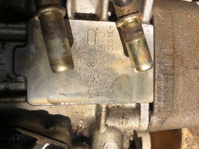 Pompa BOSCH: 0470004014 0986444516 PERKINS: 2644N204 - Bomba de combustible para Maquinaria agrícola: foto 4 Pompa BOSCH: 0470004014 0986444516 PERKINS: 2644N204 - Bomba de combustible para Maquinaria agrícola: foto 4