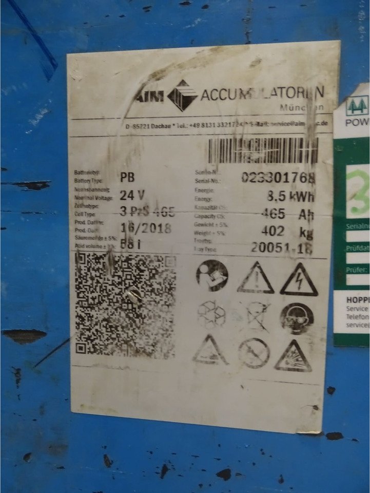 Battery Package 4 pieces - Acumulador para Equipo de manutención: foto 5 Battery Package 4 pieces - Acumulador para Equipo de manutención: foto 5