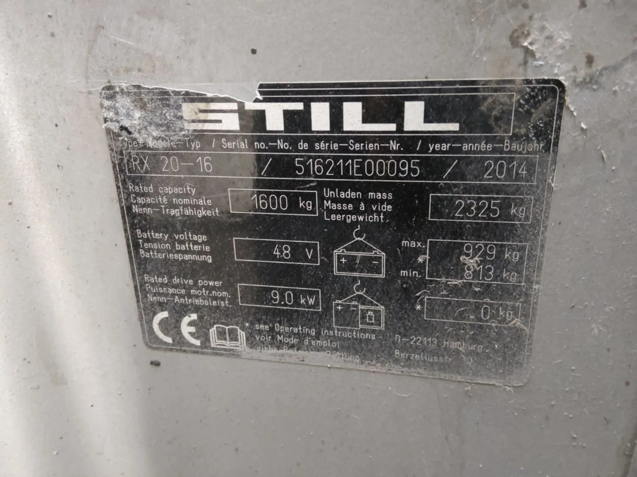 STILL RX20-16 - Carretilla elevadora eléctrica: foto 5 STILL RX20-16 - Carretilla elevadora eléctrica: foto 5