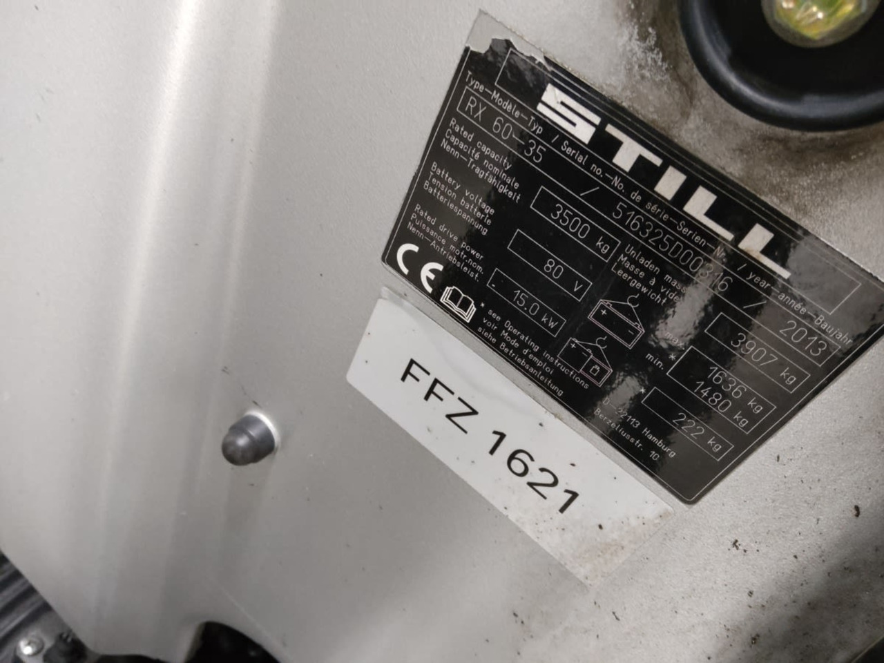 STILL RX60-35 - Carretilla elevadora eléctrica: foto 5 STILL RX60-35 - Carretilla elevadora eléctrica: foto 5