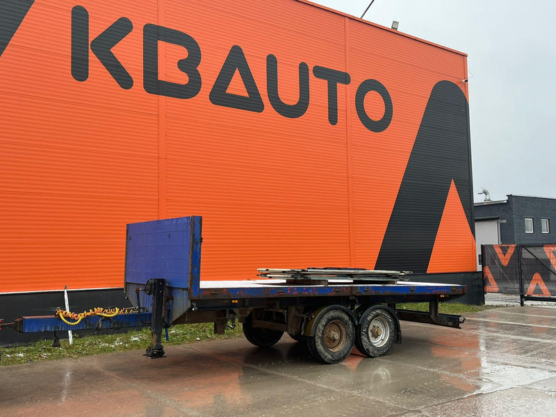 Hoffmann LPR 13.6T PLATFORM L=6008 mm - Remolque caja abierta: foto 1 Hoffmann LPR 13.6T PLATFORM L=6008 mm - Remolque caja abierta: foto 1