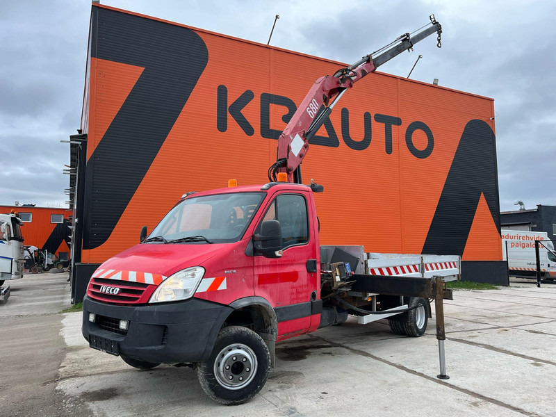 Iveco Daily 65C18 4x2 HMF 683 K2 / PLATFORM L=4256 mm - Caja abierta furgoneta: foto 1 Iveco Daily 65C18 4x2 HMF 683 K2 / PLATFORM L=4256 mm - Caja abierta furgoneta: foto 1