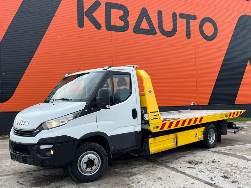 Iveco Daily 70C18 4x2 ISOLI Transall / PLATFORM L=4981 mm - Camión portavehículos: foto 1 Iveco Daily 70C18 4x2 ISOLI Transall / PLATFORM L=4981 mm - Camión portavehículos: foto 1