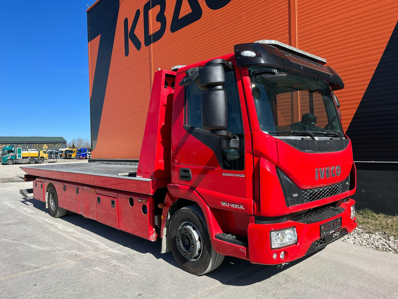Iveco Eurocargo 120-220L 4x2 WY 2500 kg / PLATFORM L=6570 mm / W=2300 mm / WINCH - Camión portavehículos: foto 4 Iveco Eurocargo 120-220L 4x2 WY 2500 kg / PLATFORM L=6570 mm / W=2300 mm / WINCH - Camión portavehículos: foto 4