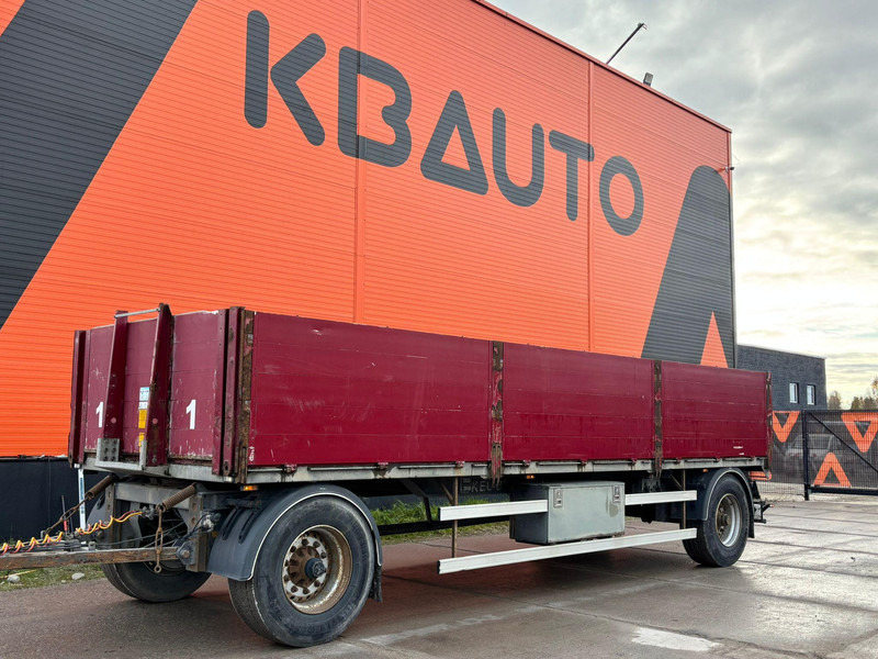 KEL-BERG PRAH 18 BPW AXLES / EXTENDABLE DRAWBAR - Remolque caja abierta: foto 1 KEL-BERG PRAH 18 BPW AXLES / EXTENDABLE DRAWBAR - Remolque caja abierta: foto 1