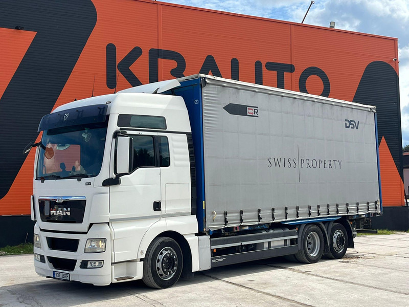 MAN TGX 26.440 6x2 BDF / BOX L=7430 mm - Camión lona: foto 1 MAN TGX 26.440 6x2 BDF / BOX L=7430 mm - Camión lona: foto 1