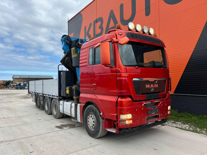 MAN TGX 35.480 8x4*4 PK 65002 + JIB / PLATFORM L=6800 mm - Camión caja abierta, Camión grúa: foto 4 MAN TGX 35.480 8x4*4 PK 65002 + JIB / PLATFORM L=6800 mm - Camión caja abierta, Camión grúa: foto 4