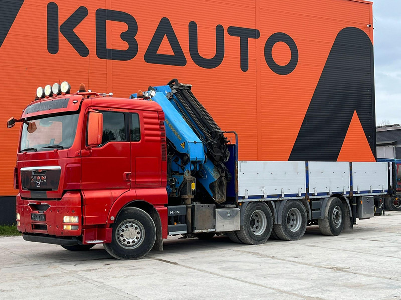 MAN TGX 35.480 8x4*4 PK 65002 + JIB / PLATFORM L=6800 mm - Camión caja abierta, Camión grúa: foto 2 MAN TGX 35.480 8x4*4 PK 65002 + JIB / PLATFORM L=6800 mm - Camión caja abierta, Camión grúa: foto 2