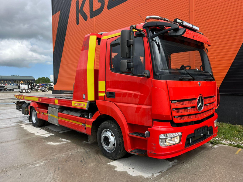 Mercedes-Benz ATEGO 1224 4x2 JIGE SIMPLEX 5T / 2x WINCH / PLATFORM L=5702 mm - Grua de remolque autos: foto 4 Mercedes-Benz ATEGO 1224 4x2 JIGE SIMPLEX 5T / 2x WINCH / PLATFORM L=5702 mm - Grua de remolque autos: foto 4
