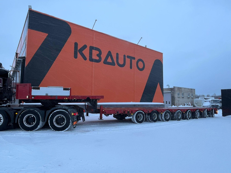 Semirremolque góndola rebajadas Nooteboom MCO-92VV 8 AXLES - 5 STEERED / HYRDAULIC SUSPENSION: foto 1