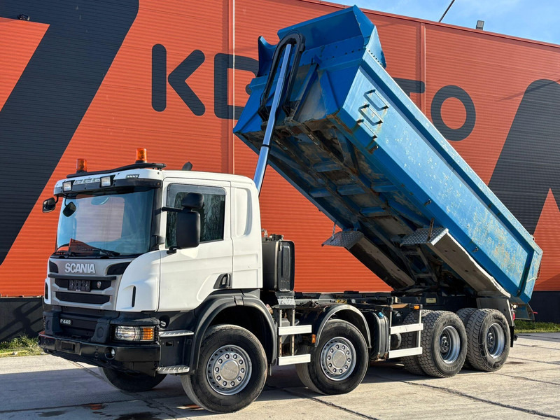 Scania P 440 8x4 RETARDER / FULL STEEL / BOX L=5850 mm - Camión volquete: foto 2 Scania P 440 8x4 RETARDER / FULL STEEL / BOX L=5850 mm - Camión volquete: foto 2