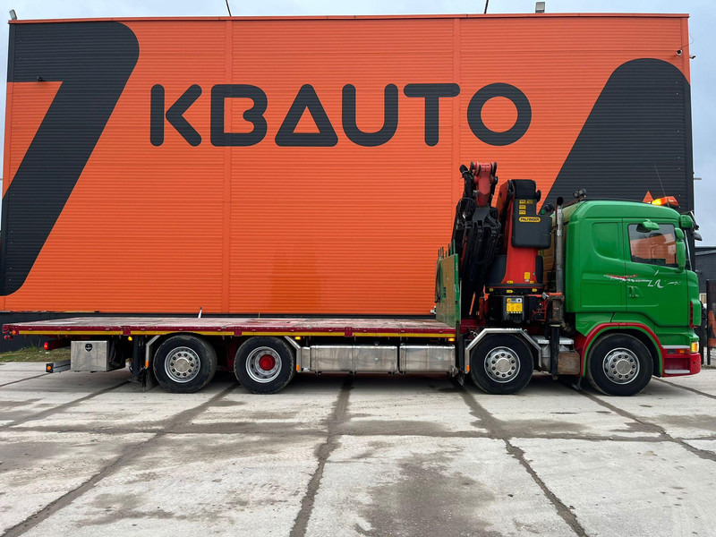 Scania R 480 8x2*6 PK 65002 + JIB / PLATFORM L=7518 mm - Camión caja abierta, Camión grúa: foto 5 Scania R 480 8x2*6 PK 65002 + JIB / PLATFORM L=7518 mm - Camión caja abierta, Camión grúa: foto 5