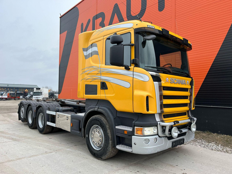 Scania R 480 8x4*4 HOOKLIFT 20 ton / L=5800 mm - Camión multibasculante: foto 4 Scania R 480 8x4*4 HOOKLIFT 20 ton / L=5800 mm - Camión multibasculante: foto 4