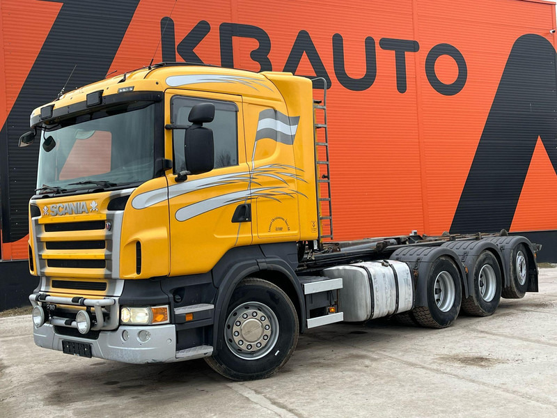 Scania R 480 8x4*4 HOOKLIFT 20 ton / L=5800 mm - Camión multibasculante: foto 1 Scania R 480 8x4*4 HOOKLIFT 20 ton / L=5800 mm - Camión multibasculante: foto 1
