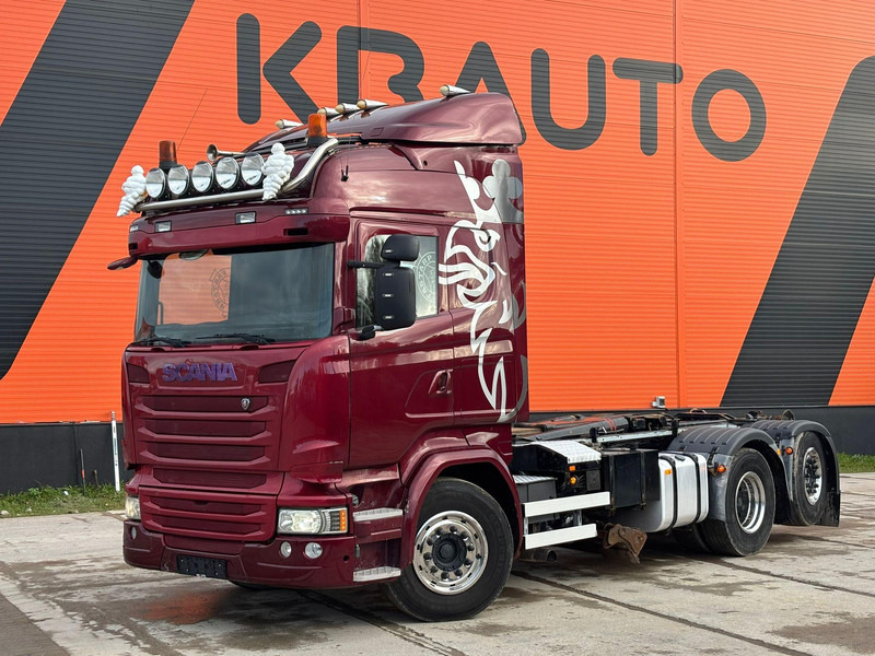 Scania R 490 6x2*4 UNDERBODY SCRAPER / RETARDER / PALIFT L=5400 mm - Camión multibasculante: foto 1 Scania R 490 6x2*4 UNDERBODY SCRAPER / RETARDER / PALIFT L=5400 mm - Camión multibasculante: foto 1