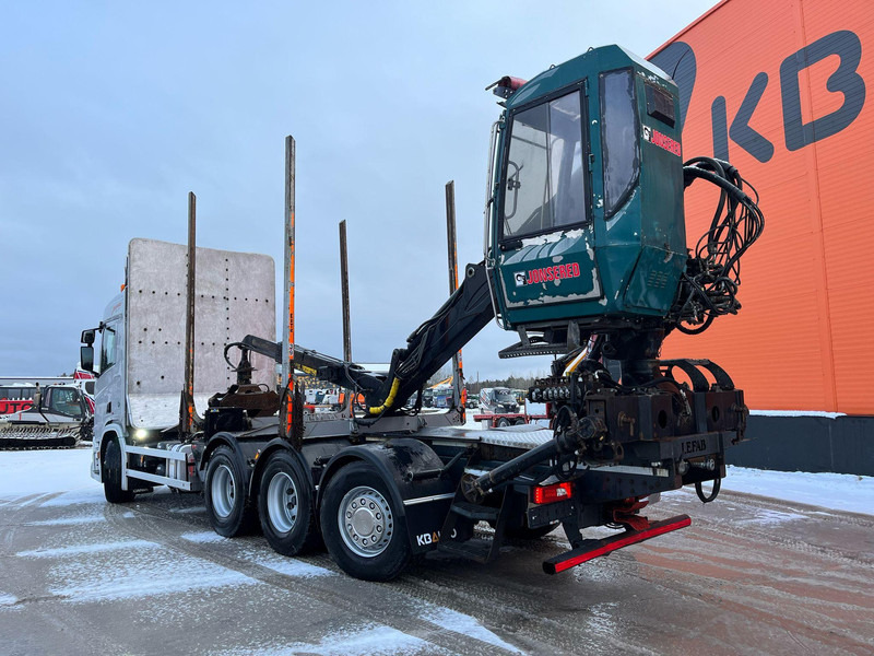 Camión forestal, Camión grúa para transporte de madera Scania R 520 8x4*4 RETARDER: foto 8