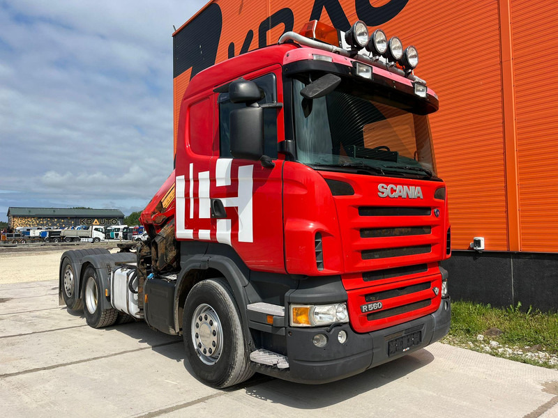 Scania R 560 6x2 HMF2220 K4 / RETARDER - Camión caja abierta, Camión grúa: foto 4 Scania R 560 6x2 HMF2220 K4 / RETARDER - Camión caja abierta, Camión grúa: foto 4