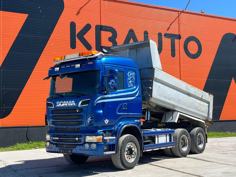 Scania R 560 6x4 RETARDER / FULL STEEL / BIG AXLES / BOX L=4563 mm - Camión volquete: foto 2 Scania R 560 6x4 RETARDER / FULL STEEL / BIG AXLES / BOX L=4563 mm - Camión volquete: foto 2