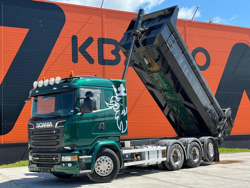 Scania R 580 8x4*4 RETARDER / BOX L=6092 mm - Camión volquete: foto 2 Scania R 580 8x4*4 RETARDER / BOX L=6092 mm - Camión volquete: foto 2