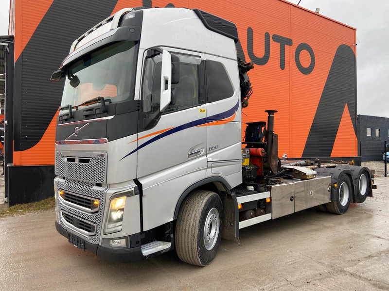 Volvo FH 16 650 6x2 PK 18502 / PALFINGER T 20 ton / RETARDER - Camión multibasculante, Camión grúa: foto 2 Volvo FH 16 650 6x2 PK 18502 / PALFINGER T 20 ton / RETARDER - Camión multibasculante, Camión grúa: foto 2