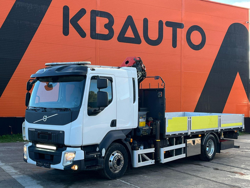 Volvo FL 250 4x2 PALFINGER PK 12.501 / PLATFORM L=5019 mm - Camión caja abierta, Camión grúa: foto 2 Volvo FL 250 4x2 PALFINGER PK 12.501 / PLATFORM L=5019 mm - Camión caja abierta, Camión grúa: foto 2