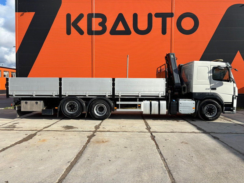Volvo FM 330 6x2*4 HIAB X-HIPRO 192 E-5 / boom 15 m / 880 kg / PLATFORM L=7525 mm - Camión caja abierta, Camión grúa: foto 4 Volvo FM 330 6x2*4 HIAB X-HIPRO 192 E-5 / boom 15 m / 880 kg / PLATFORM L=7525 mm - Camión caja abierta, Camión grúa: foto 4