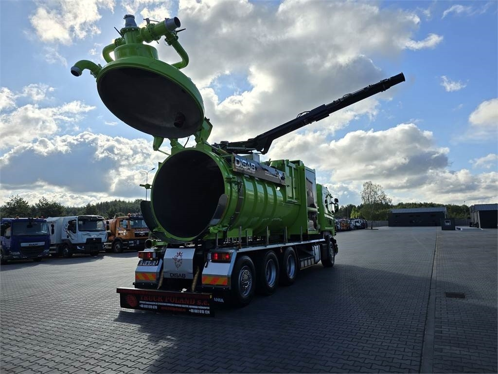 Excavadora Scania Disab Centurion P210/9 Suction-blowing vacuum load: foto 29