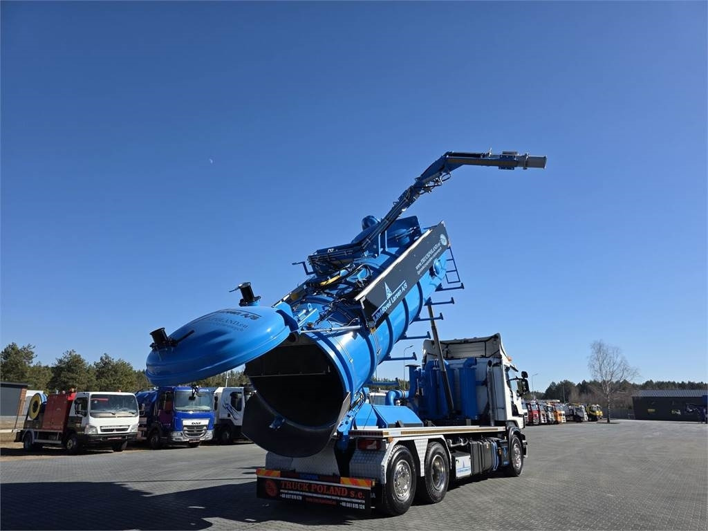 Scania Larsen FlexVac 311 Vacuum suction loader - Limpieza de alcantarillado: foto 1 Scania Larsen FlexVac 311 Vacuum suction loader - Limpieza de alcantarillado: foto 1