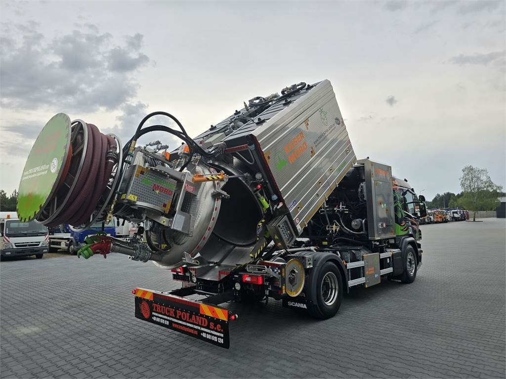 Scania MORO KAISER WUKO COMBI HOT WATER FOR CLEANING SEWE - Limpieza de alcantarillado: foto 1 Scania MORO KAISER WUKO COMBI HOT WATER FOR CLEANING SEWE - Limpieza de alcantarillado: foto 1