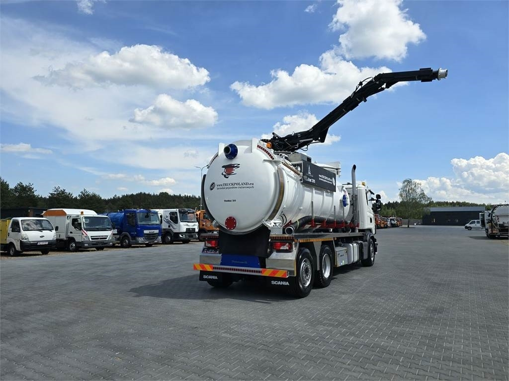 Scania Saugbagger Larsen FlexVac 311 Vacuum suction loade - Limpieza de alcantarillado: foto 2 Scania Saugbagger Larsen FlexVac 311 Vacuum suction loade - Limpieza de alcantarillado: foto 2