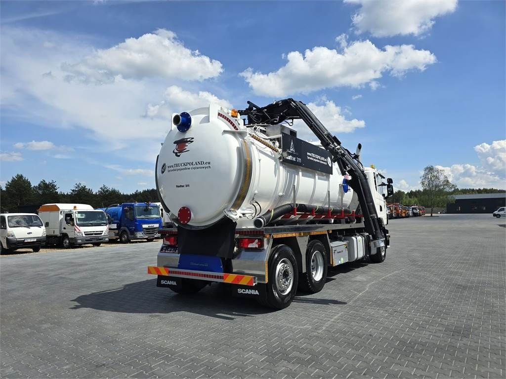 Scania Saugbagger Larsen FlexVac 311 Vacuum suction loade - Limpieza de alcantarillado: foto 3 Scania Saugbagger Larsen FlexVac 311 Vacuum suction loade - Limpieza de alcantarillado: foto 3